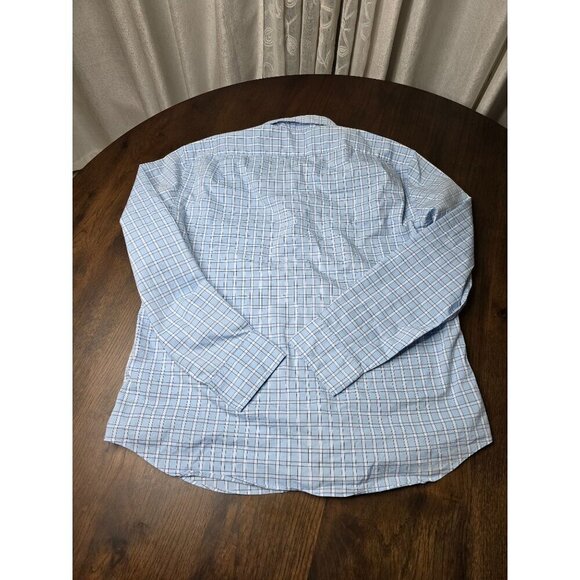 J Crew Shirt Mens XL Blue Plaid Long Sleeve Button Down Casual - Picture 14 of 14